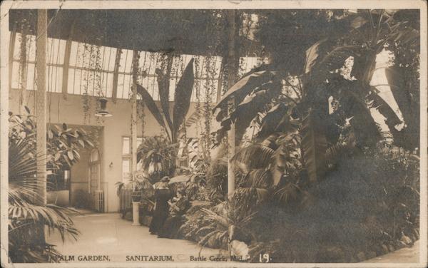 Palm Garden in the Sanitarium Battle Creek Michigan