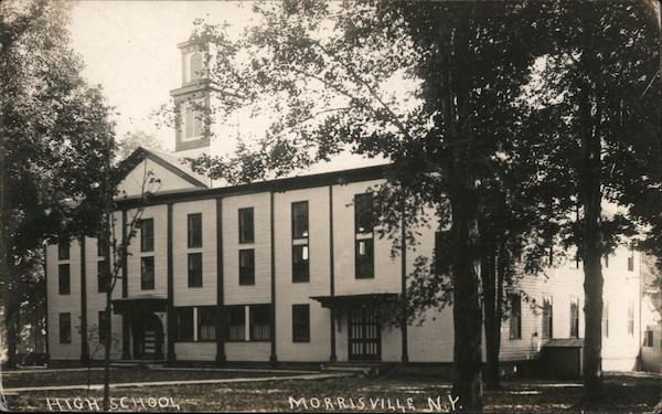 High School Morrisville New York H.A. Myer & Co. Photographers
