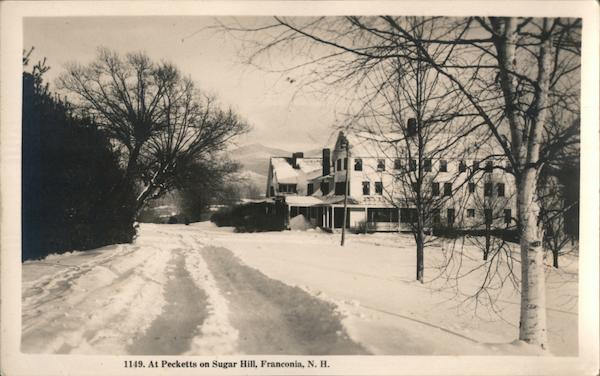 At Pecketts on Sugar Hill Franconia New Hampshire