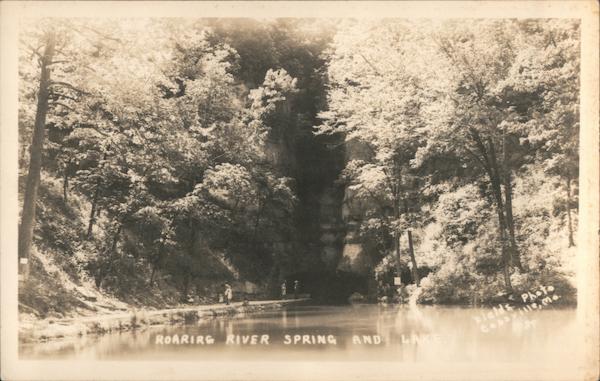 Roaring River Spring and Lake Cassville Missouri Fields