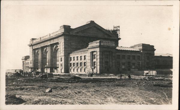 Union Station Under Construction Kansas City Missouri