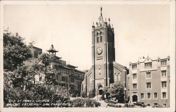 Old St. Mary's Church San Francisco California