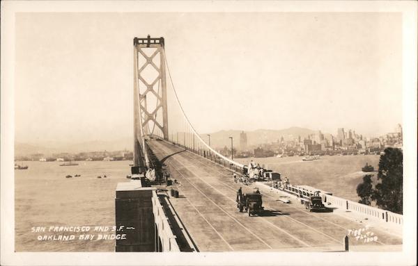 Oakland Bay Bridge San Francisco California Piggott