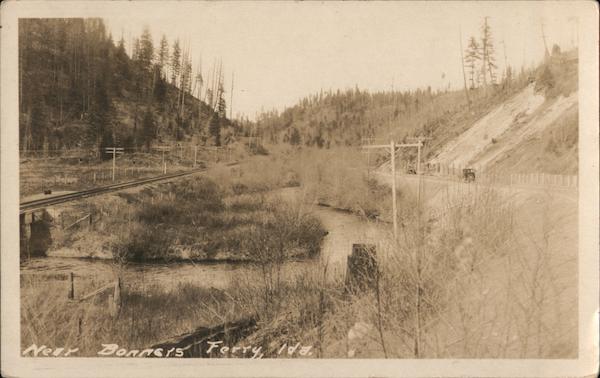 Railroad Track Near Bonners Ferry Idaho