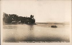 Lakeside Camp Phelps bay Postcard