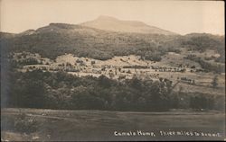 Camels Hump Three Miles to Summit Waterbury, VT Postcard Postcard Postcard