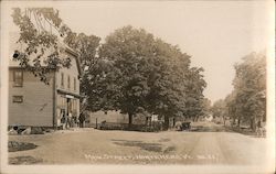 Main Street North Hero, VT Postcard Postcard Postcard