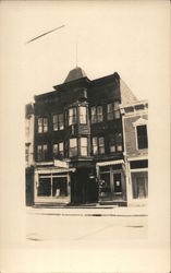 Paul Henneberg Meat Market, 44 N. Main St. Postcard