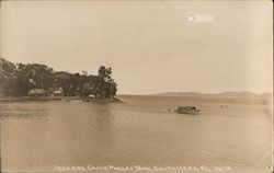 Lakeside Camp, Phelps Bay Postcard