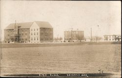 Kearney Municipal Airport Buildings Postcard