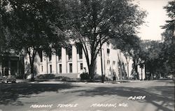 Masonic Temple Postcard