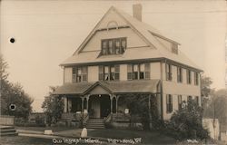 Old Ladies' Home Rutland, VT Postcard Postcard Postcard