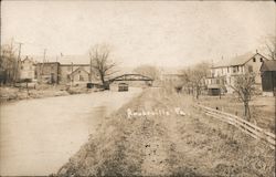 Barge on Canal Raubsville, PA Postcard Postcard Postcard