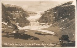 Icefields Chalet and Snow Dome Postcard