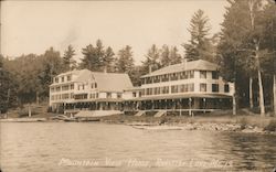 Mountain View House, Rangeley Lake Postcard