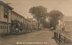 Main Street Postcard