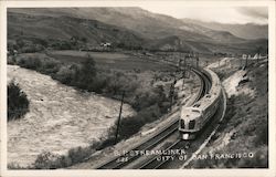 Southern Pacific Streamliner "City of San Francisco" Postcard