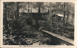 Copper Mine Camp Pecketts-On-Sugar-Hill Postcard