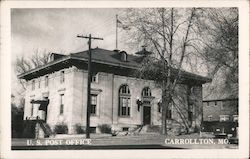 U.S. Post Office - Carrollton Postcard