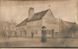 Hodgsons Plough Inn Public House Postcard