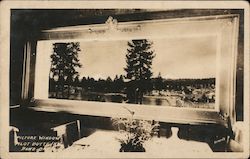 Picture Window Pilot Butte inn Bend, OR Postcard Postcard Postcard