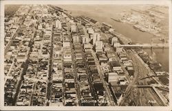 Aerial View of the City Tacoma, WA Postcard Postcard Postcard