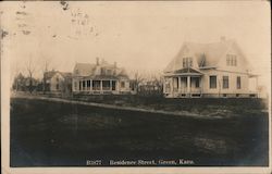 Residence Street Postcard