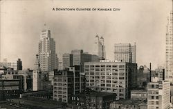 A Glimpse of Downtown Postcard
