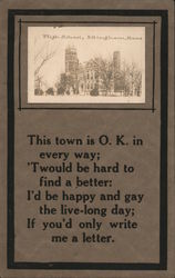 High School Postcard