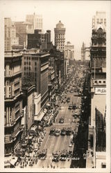 Market St. - San Francisco Postcard