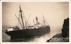 SS Ohioan On Rocks Cliff House San Francisco, CA Postcard Postcard Postcard