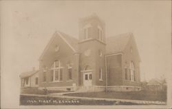 First M.E. Church Norton, KS Postcard Postcard Postcard