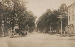 Railroad Street Postcard