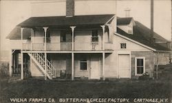 Wilna Farms Co. Butterland Cheese Factory Carthage, NY Postcard Postcard Postcard