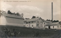 The New Creamery Gilbertsville, NY Postcard Postcard Postcard