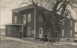 Loomis and Morrow Cheese Factory Postcard