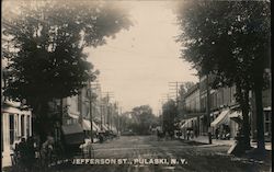 Jefferson St. Pulaski, NY Postcard Postcard Postcard