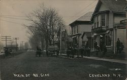 North Side of Main Street Postcard