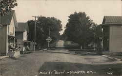 Main Street South Postcard