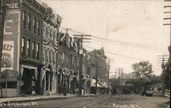 On Jefferson Street in Pulaski, New York Postcard Postcard Postcard