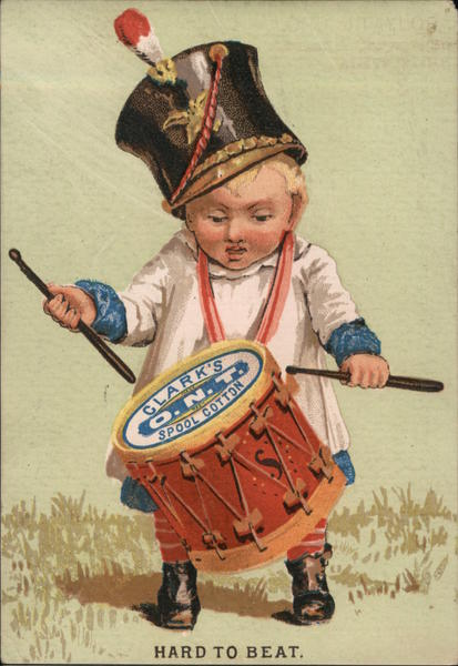 Clark's O.N.T. Spool Cotton Trade Cards