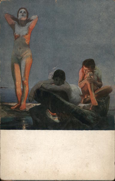 Die blaue Stunde-The Blue Hour Max Klinger Women