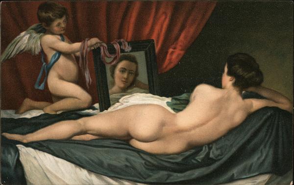 Venus and Cupid - Velasquez Art