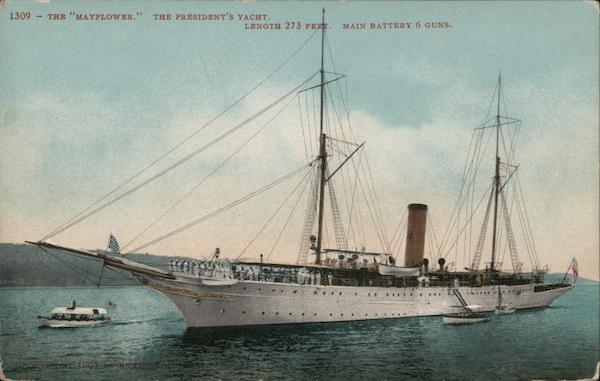 The Mayflower The President's Yacht Boats, Ships