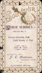 Souvenir - Public Schools District Nº 2 Miscellaneous Ephemera Ephemera Ephemera