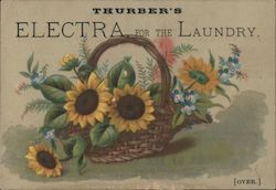 Thurber's Electra for the Laundry Trade Card