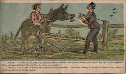 Kendall's Spavin Cure Trade Card