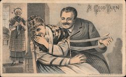 Nanna and A Couple - A Good Yarn Trade Card