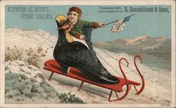 Edwin C. Burt Fine Shoes Trade Card