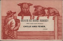 Our Family Liniment Prepared by Dr. Becker Trade Card